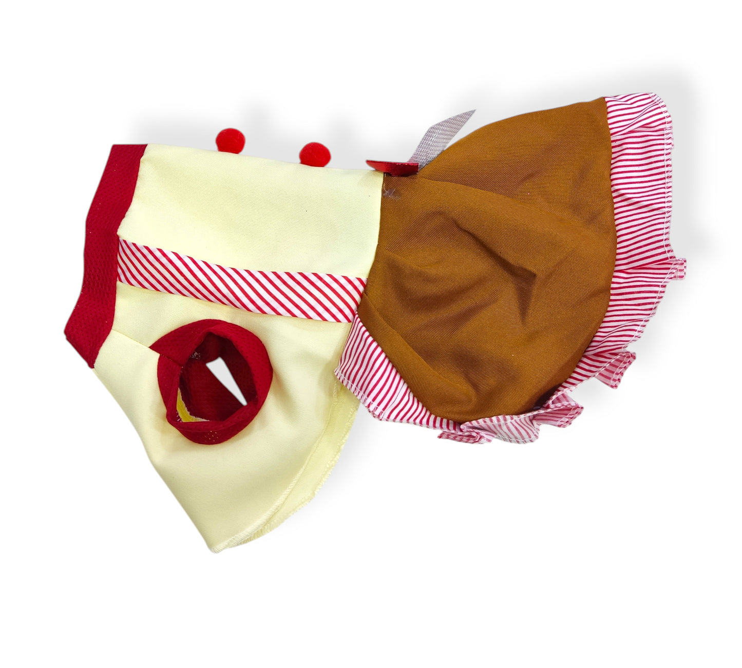 Traje navideño de galleta de jengibre hembra