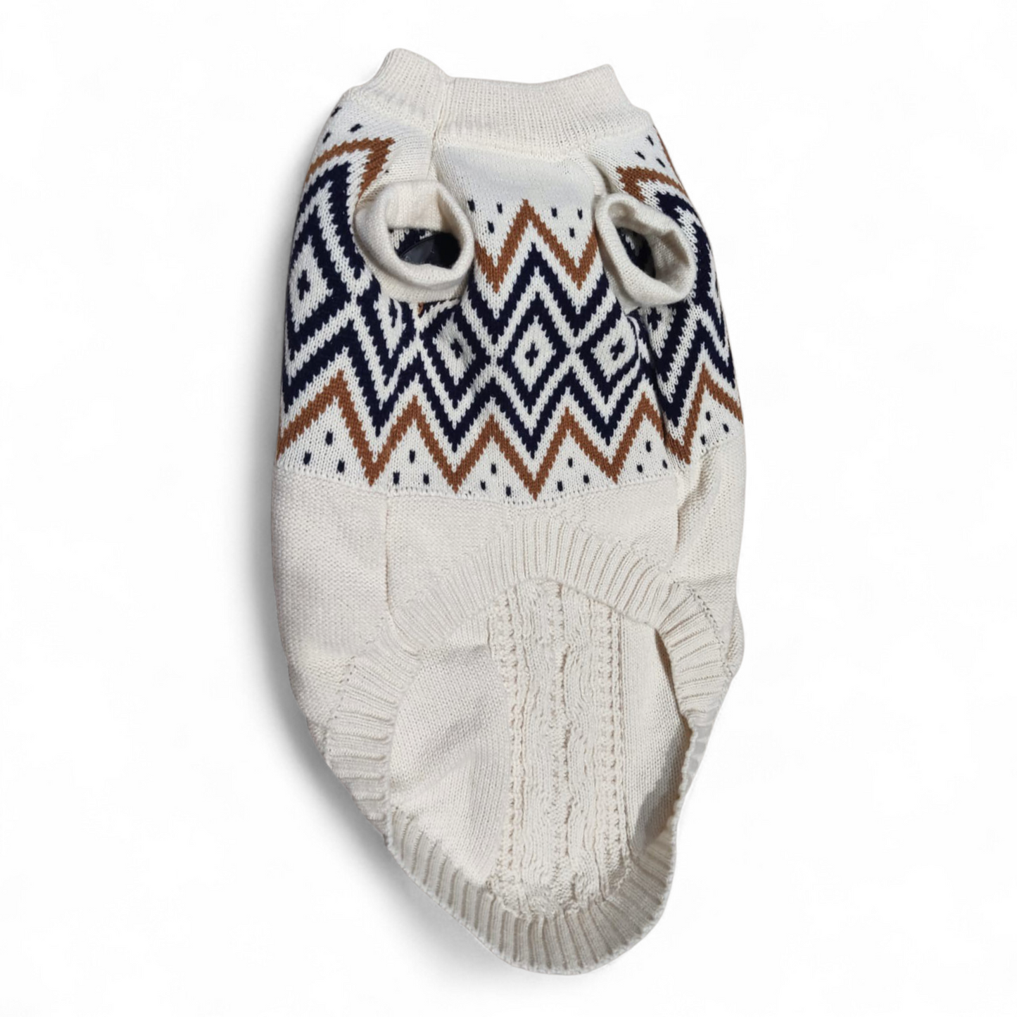 Sweater trenzado