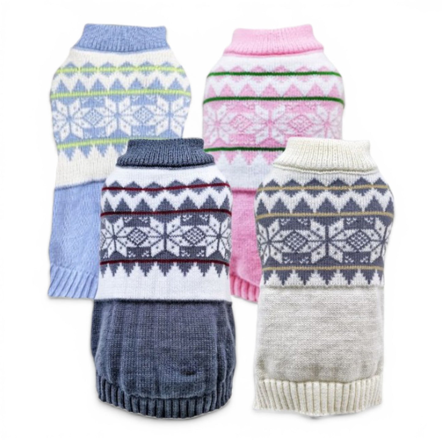 Sweater copos de nieve