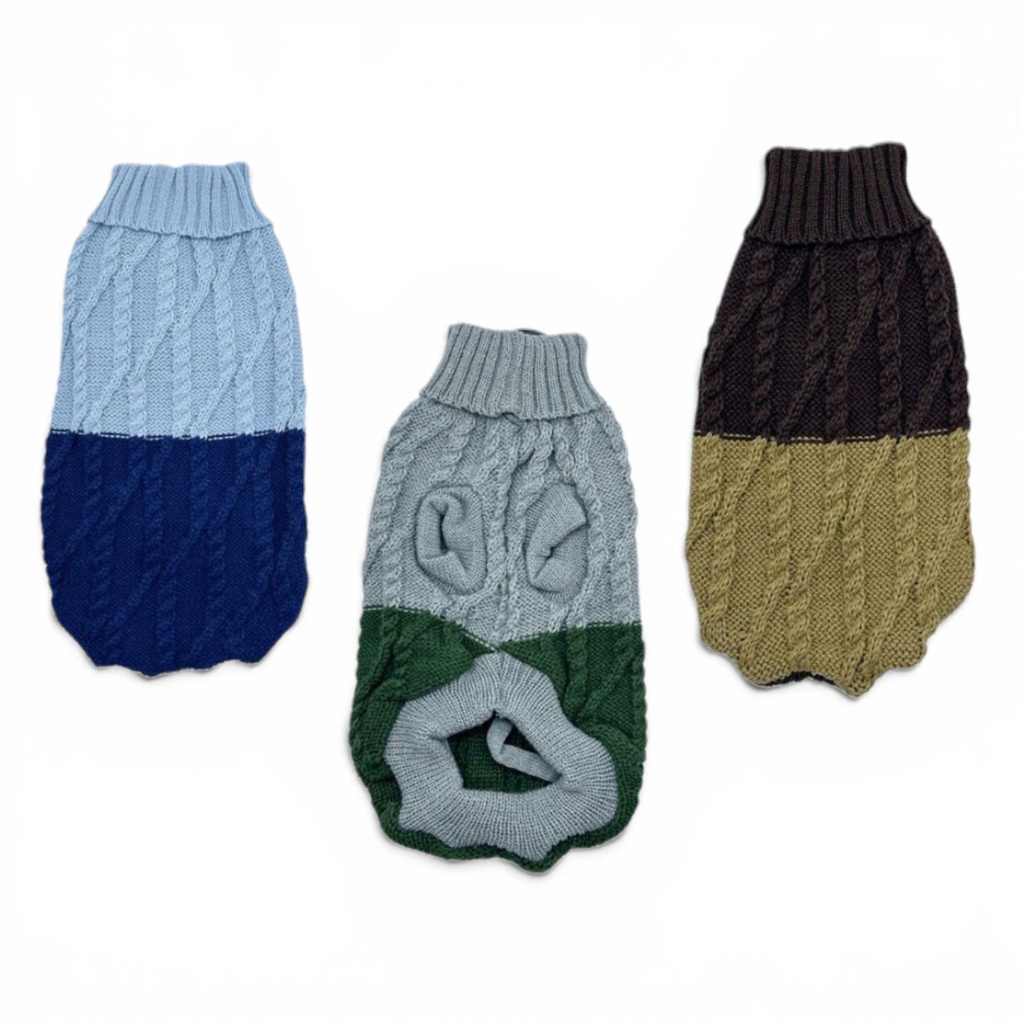 Sweater bicolor