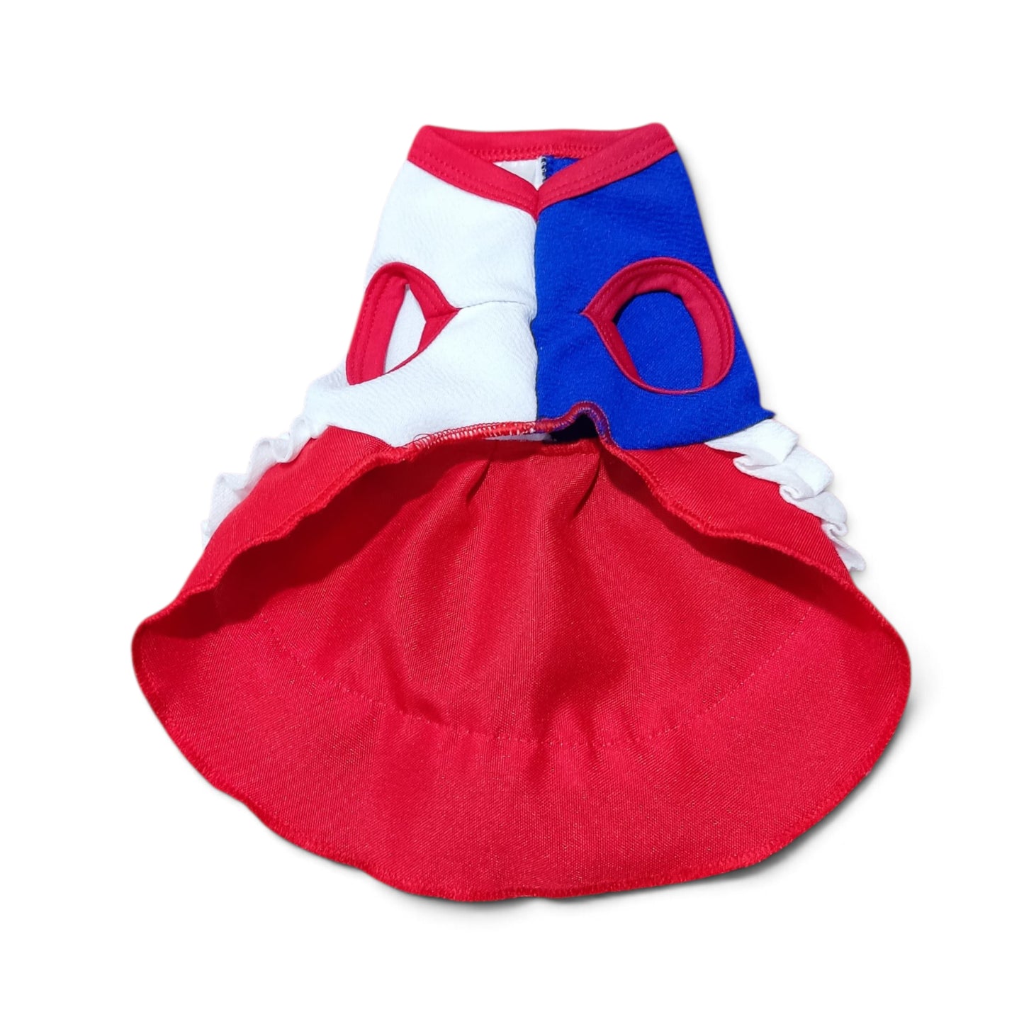 Vestido bandera Chilena