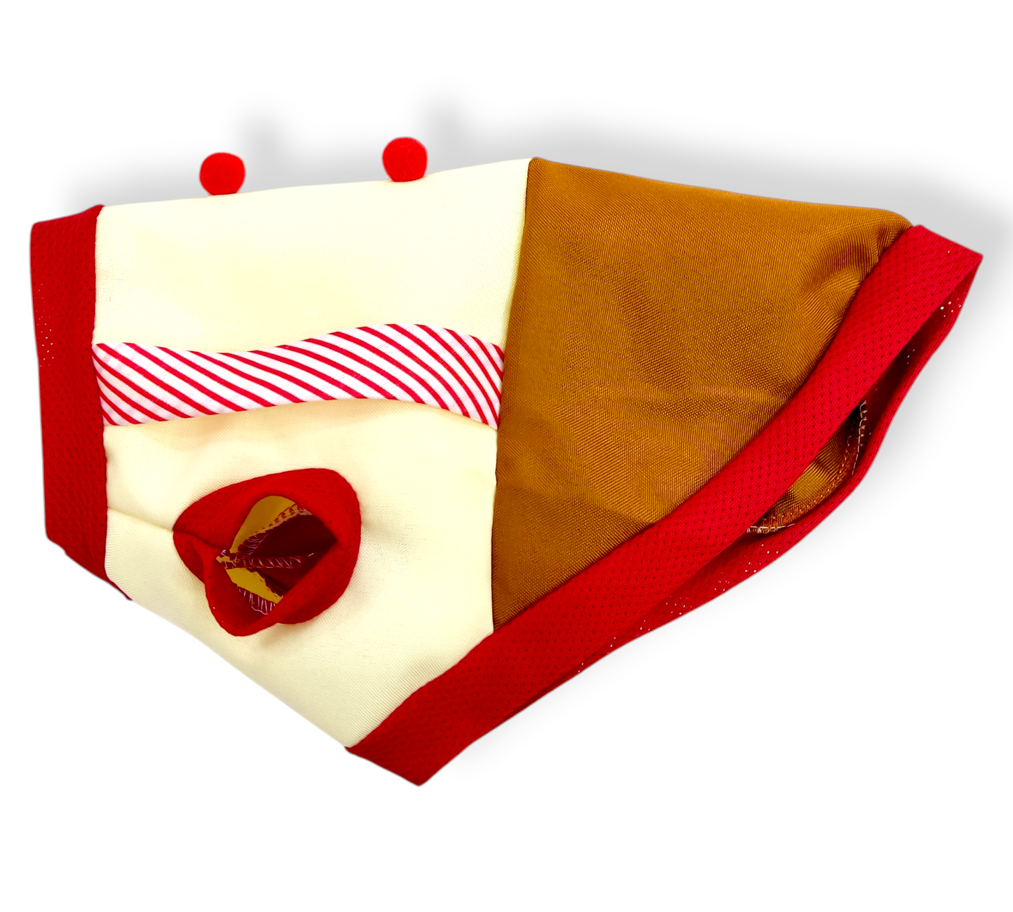 Traje navideño de galleta de jengibre macho