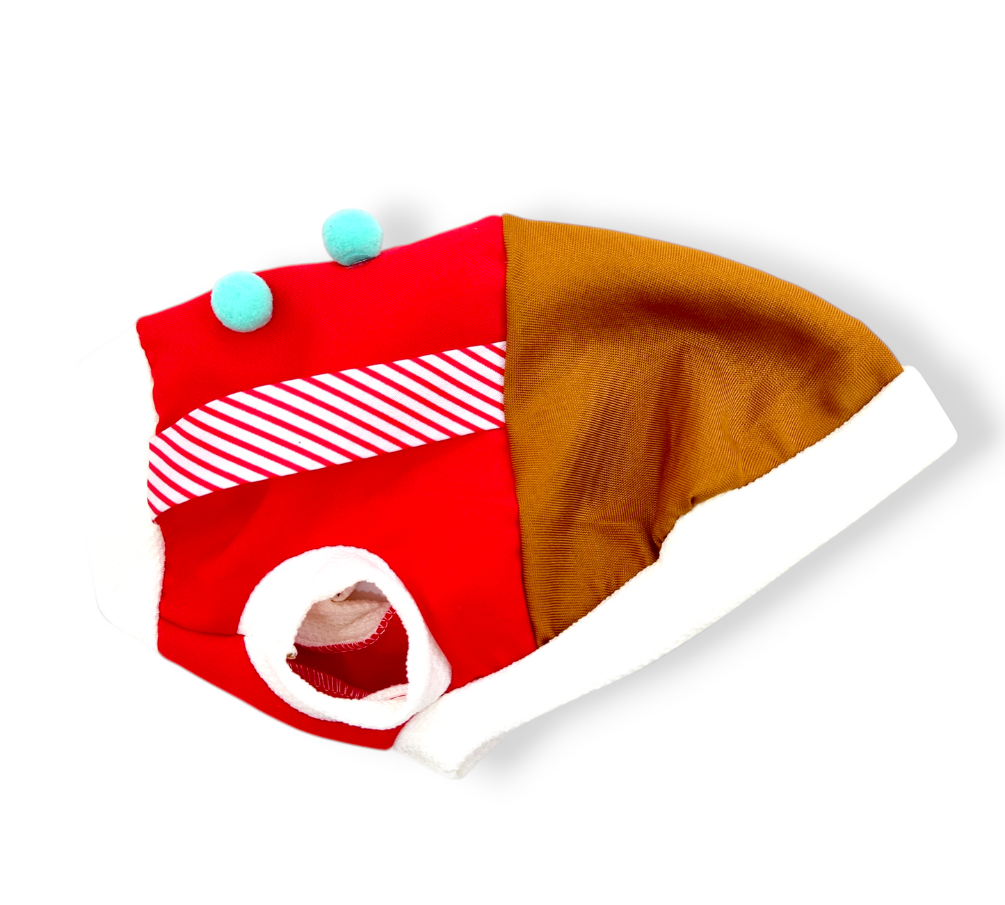 Traje navideño de galleta de jengibre macho