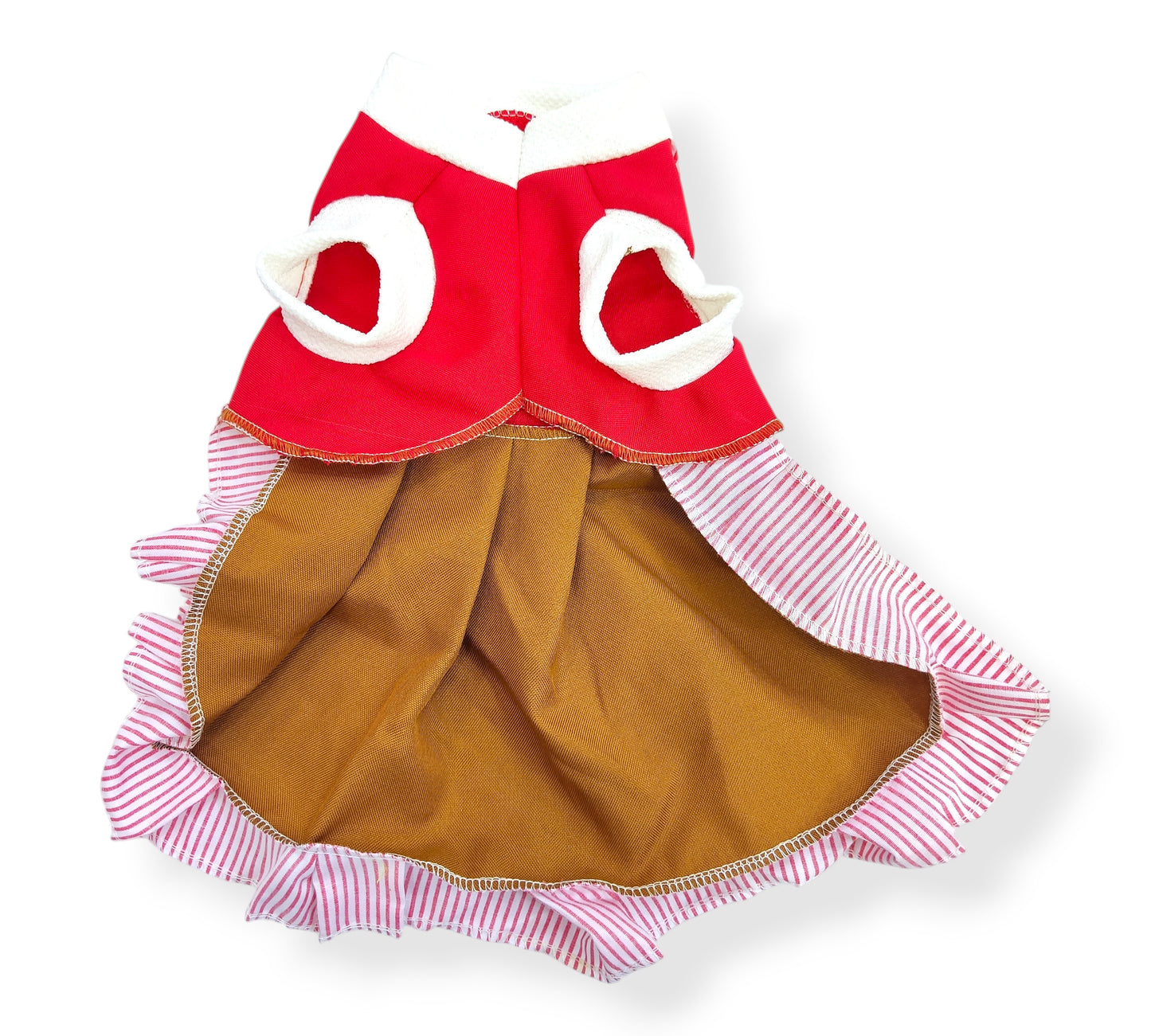 Traje navideño de galleta de jengibre hembra