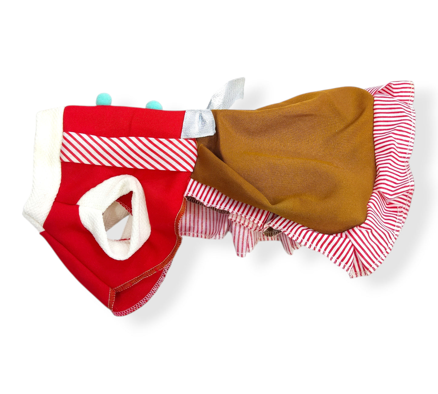 Traje navideño de galleta de jengibre hembra