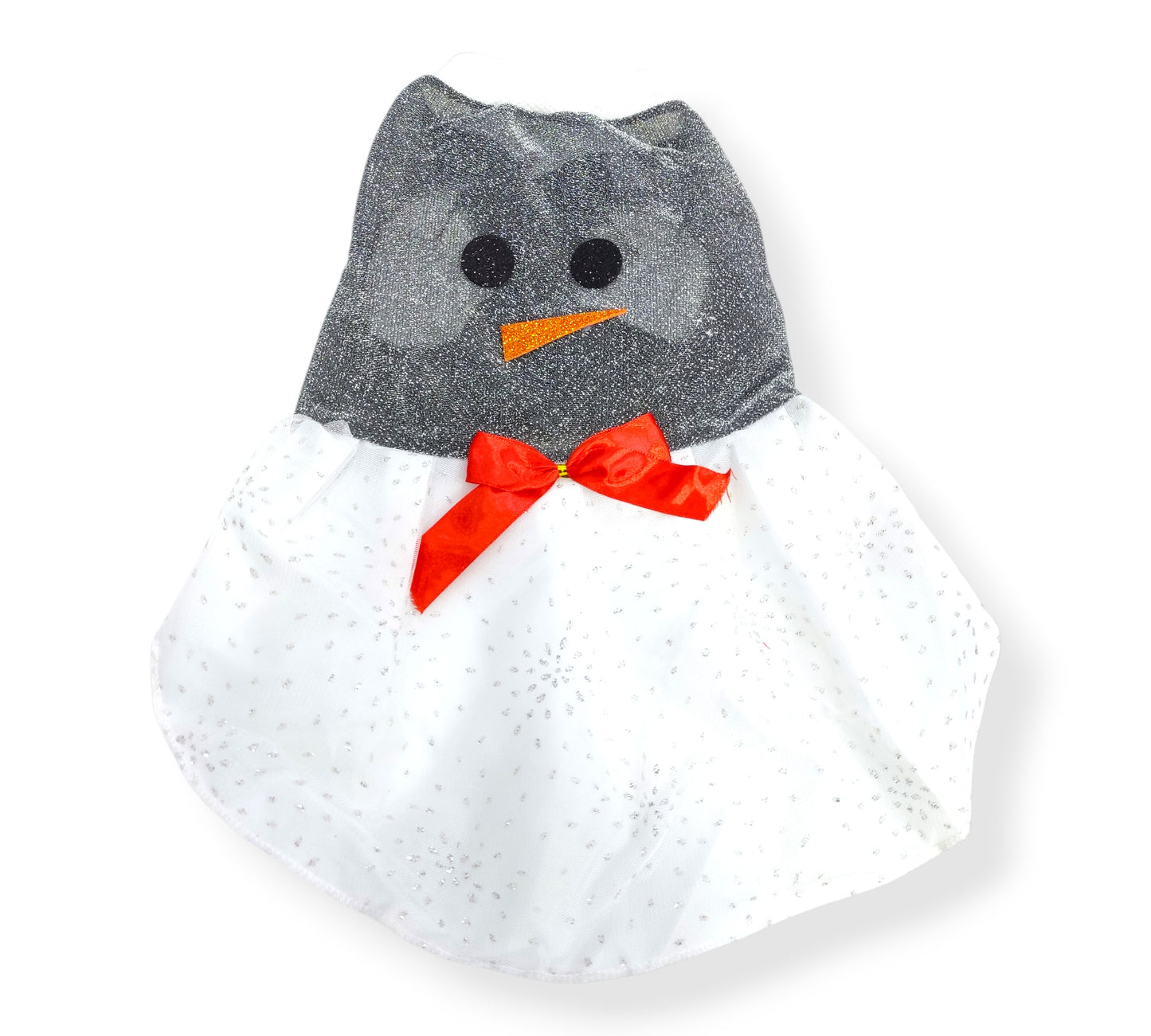Traje navideño de mono de nieve hembra