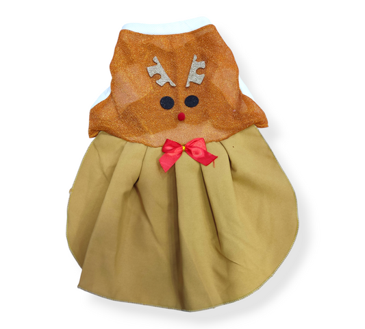 Traje navideño de reno hembra