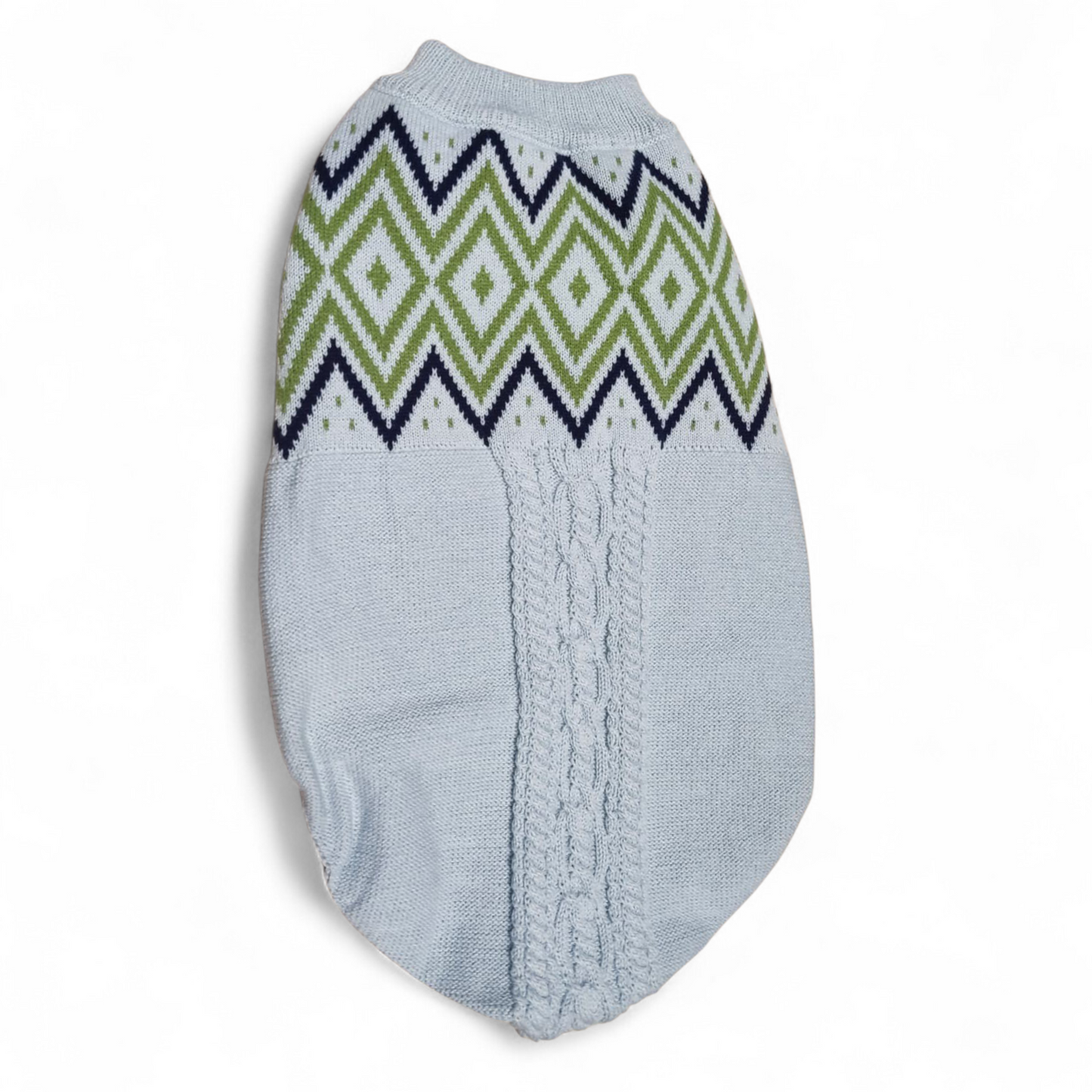 Sweater trenzado