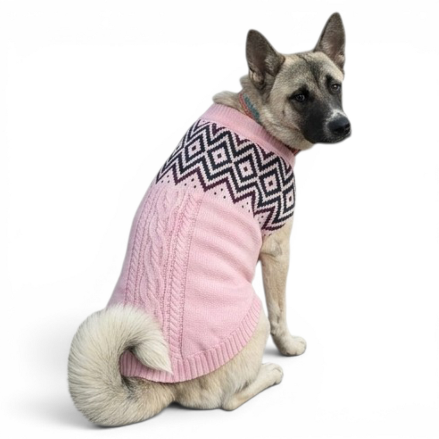 Sweater trenzado