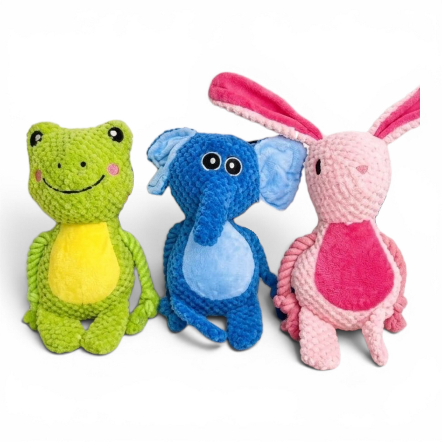 Peluche brazos de cuerdas