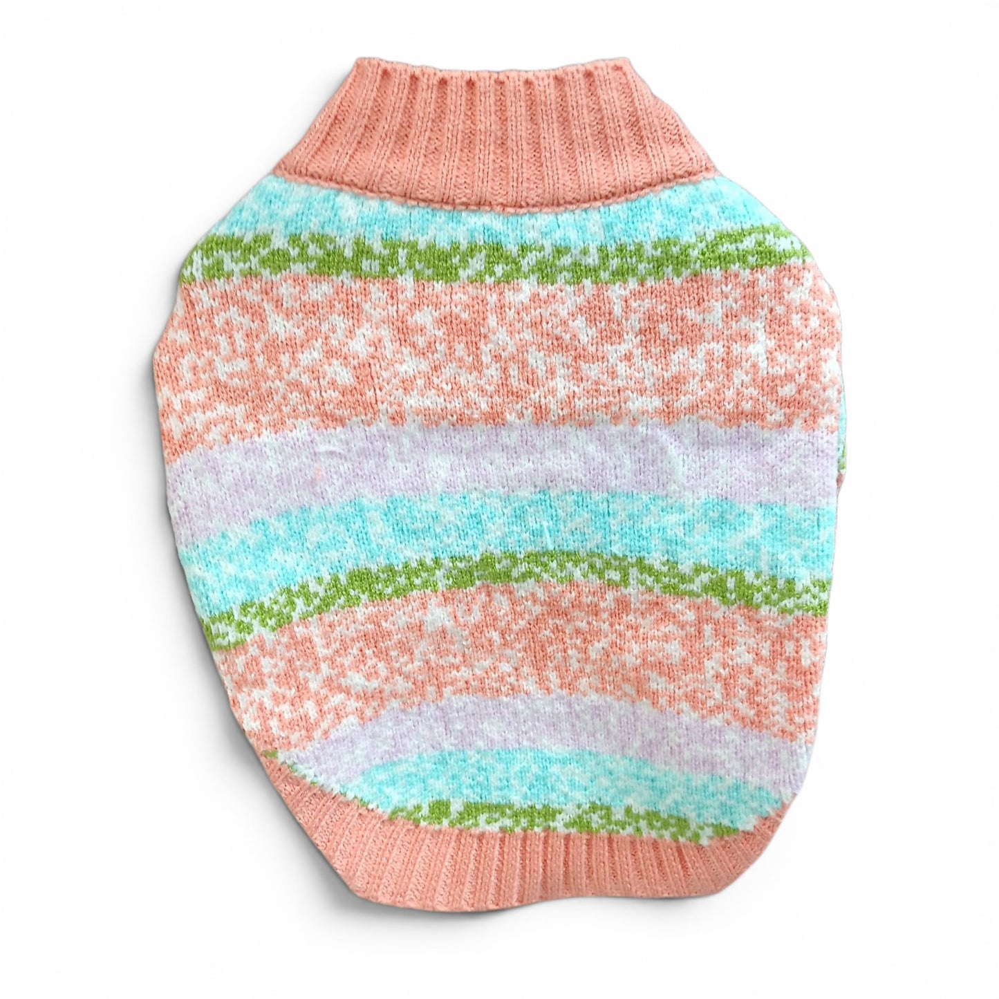 Sweater franjas pastel
