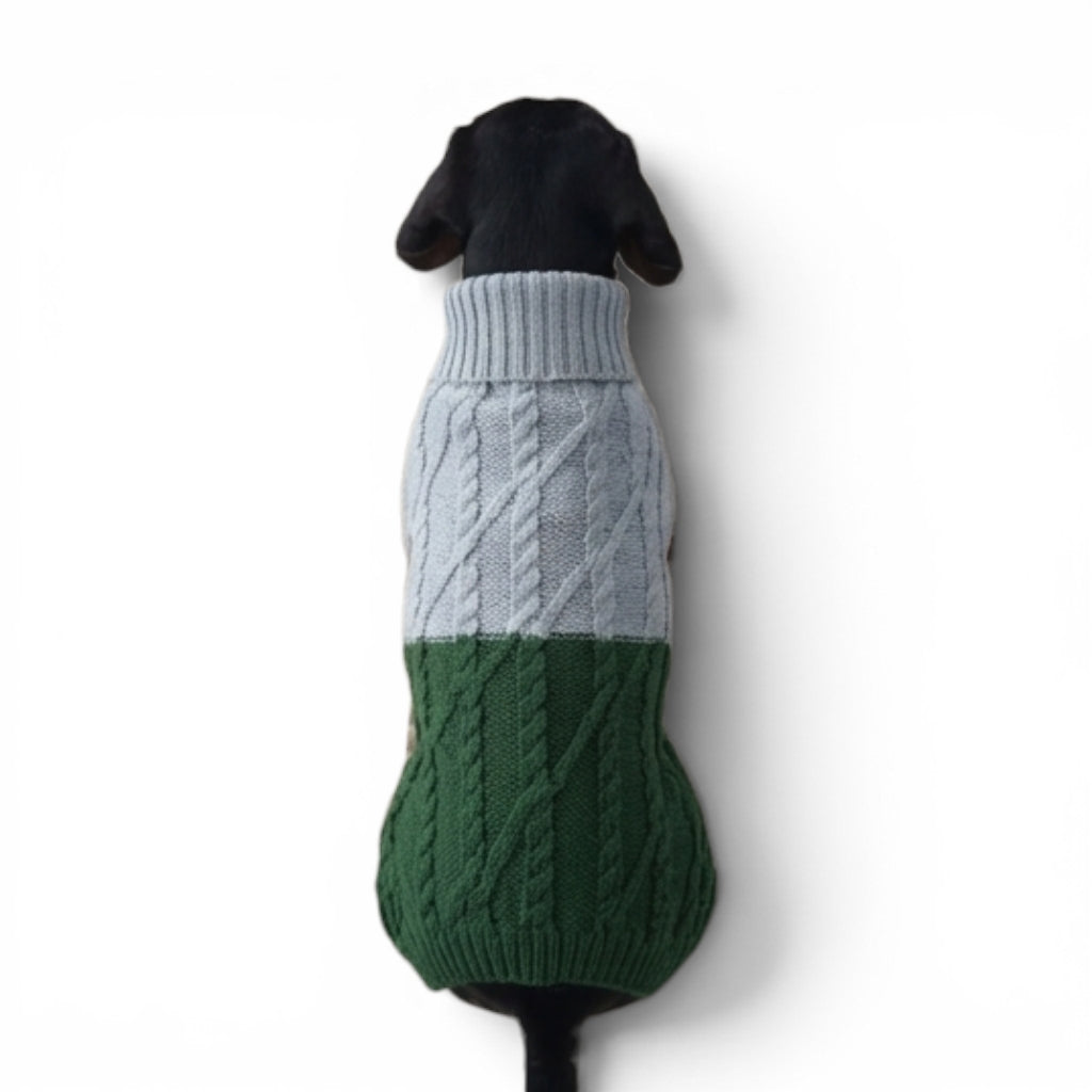 Sweater bicolor
