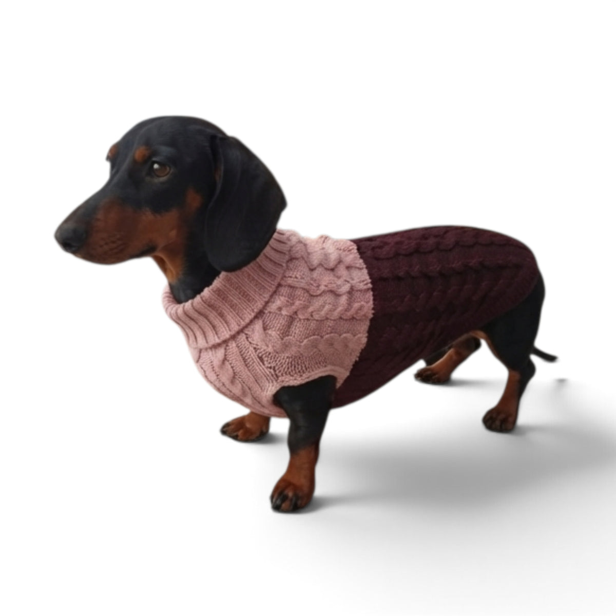 Sweater bicolor