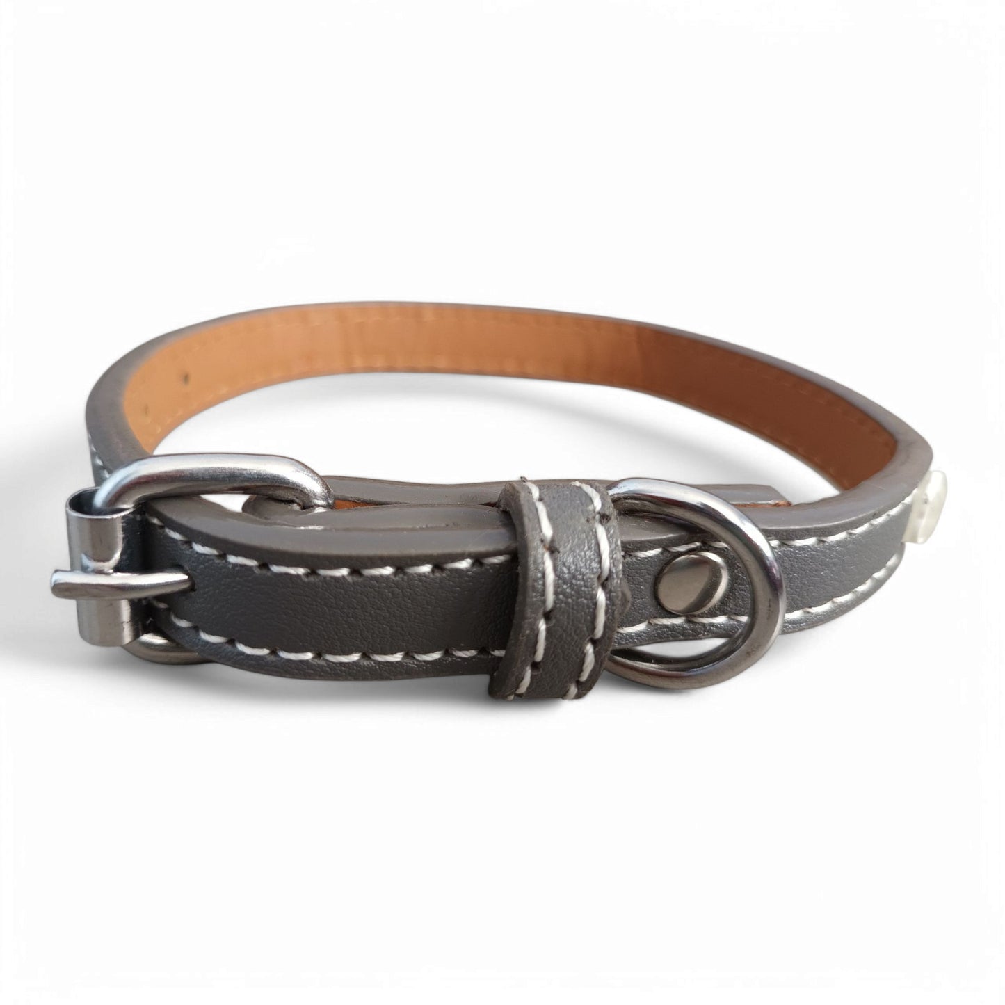 Collar ecocuero flúor