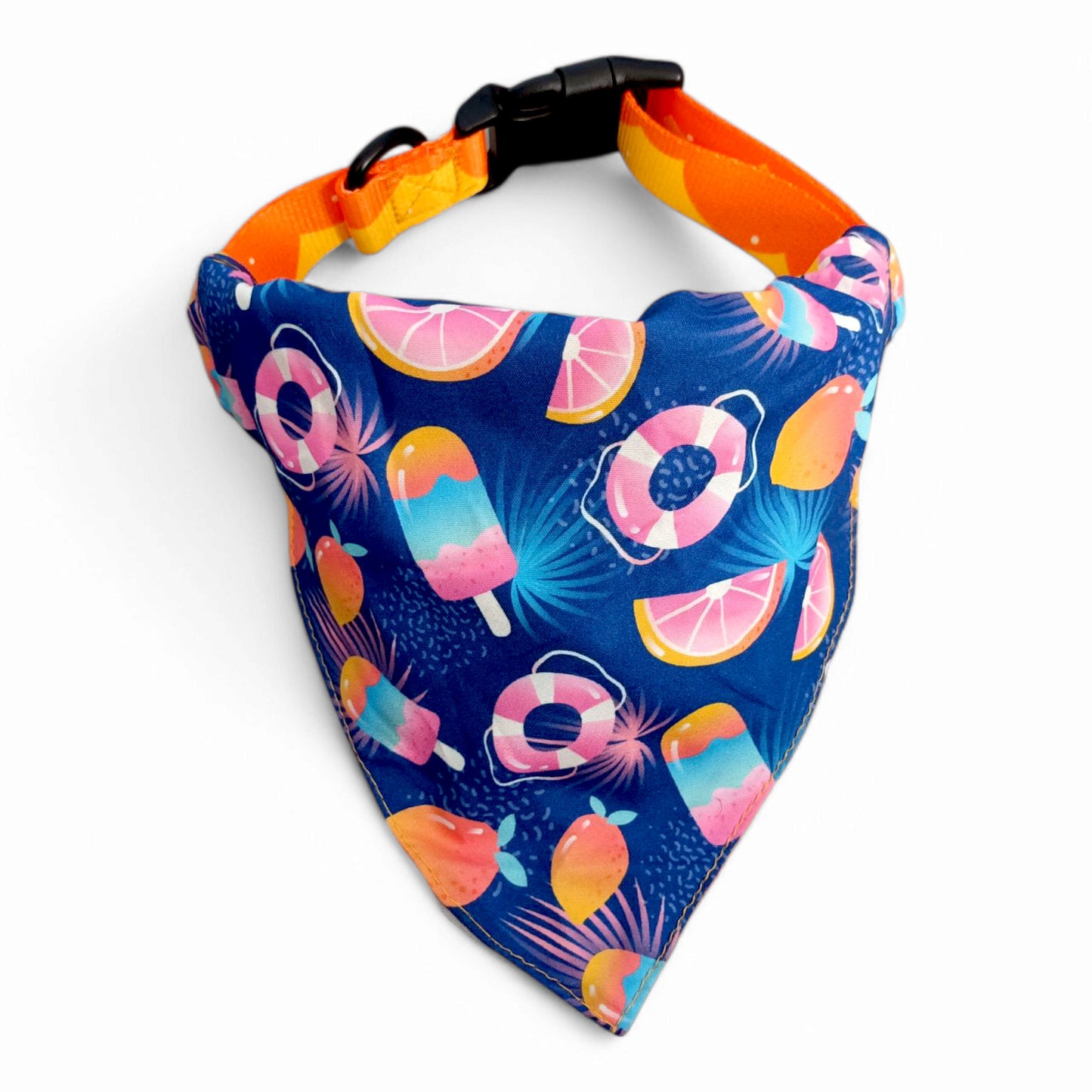 Collar + pañoleta reversible