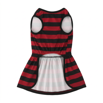 Reverso del vestido Freddy Krueger