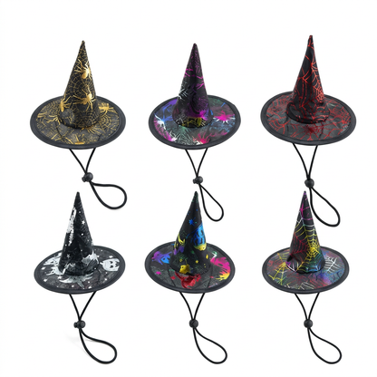 Sombreros de bruja para mascotas